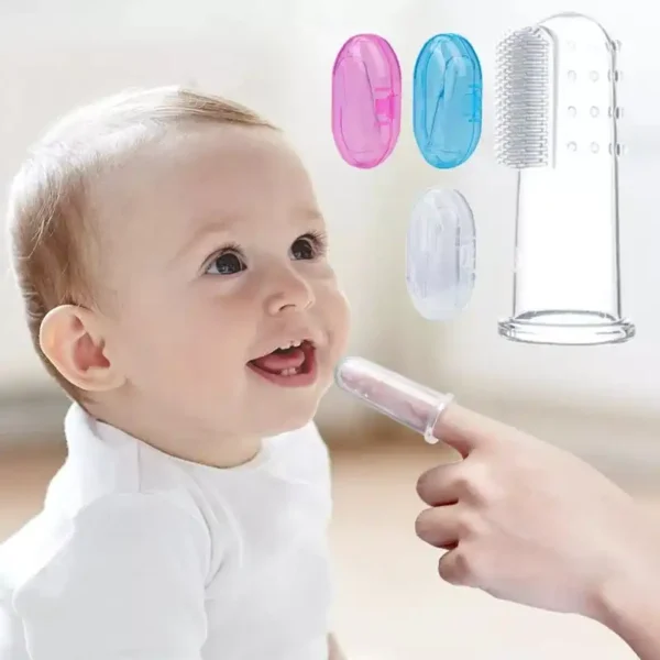 Soft Silicone Baby Finger Toothbrush – Gentle Oral Care
