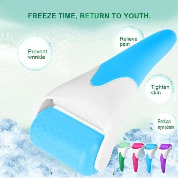Cooling Ice Roller Massager for Face & Skin Rejuvenation