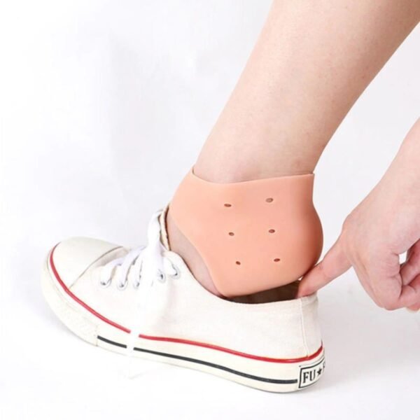Silicone Heel Care Socks – Moisturizing & Pain Relief