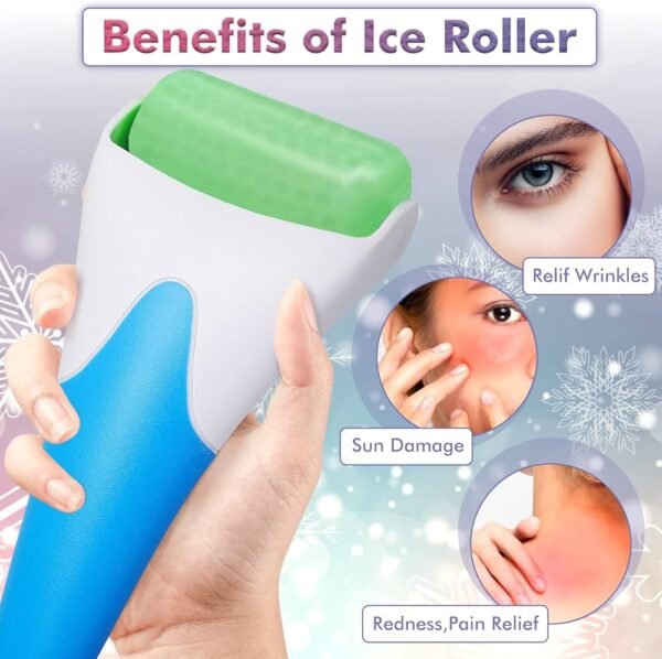 Cooling Ice Roller Massager for Face & Skin Rejuvenation - Image 3