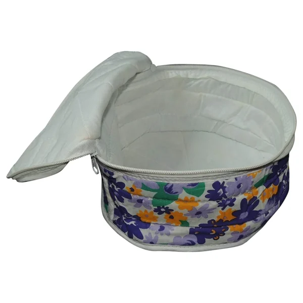 Insulated Cotton Zip Roti Box – Keep Roti Fresh & Warm - Image 3
