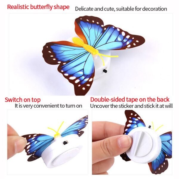 LED Butterfly Night Light – Decorative & Energy Efficient